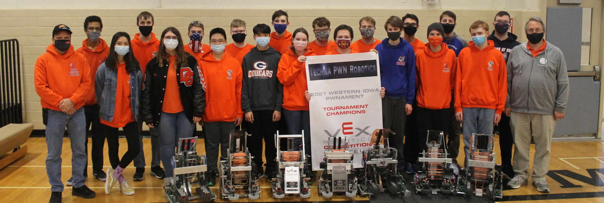 Gross Catholic robotics teams wins tate championship